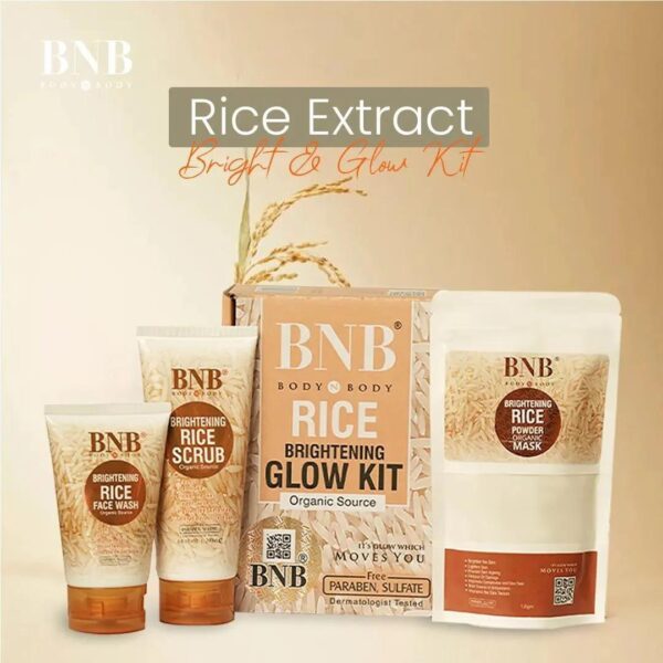3 in 1 rice skincare