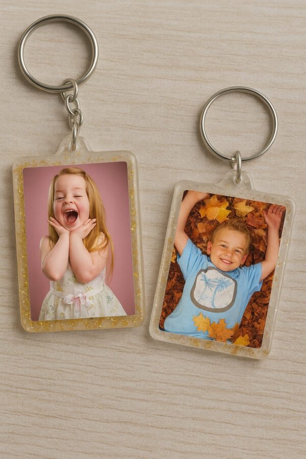 resin art keychains