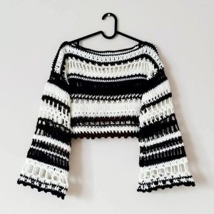 Crochet crop top